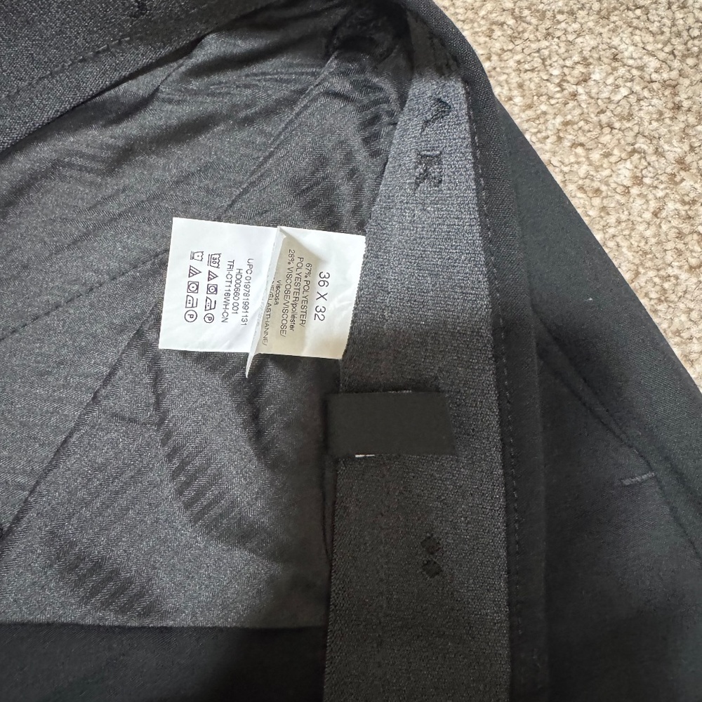 Men’s Black Hagar Slacks